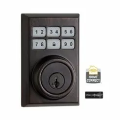 Kwikset 99100-014 - Contemporary Style Motorized Deadbolt W/Home Connect - Venetian Bronze