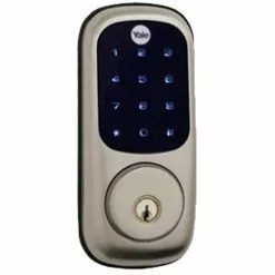 Yale D220NCR619 - Motorized Deadbolt W/Touchscreen - Satin Nickel