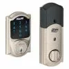 Schlage BE469CAM619 - Z-Wave Motorized Touchscreen Deadbolt-Satin Nickel (Camelot)