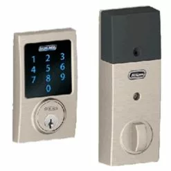 Schlage BE469CEN619 - Z-Wave Motorized Touchscreen Deadbolt-Satin Nickel (Century)