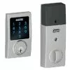 Schlage BE469CEN626 - Z-Wave Motorized Touchscreen Deadbolt-Satin Chrome (Century)
