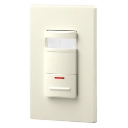Leviton OSS10-IDT Commercial Wall Mounted Occupancy Sensor - Light Almond 1 Leviton OSS10-IDT Commercial Wall Mounted Occupancy Sensor - Light Almond